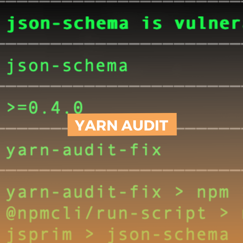 YARN Audit: Sicherheitslücken in Dependencies finden
